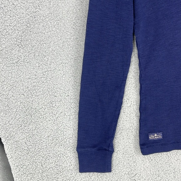 LRL Lauren Jeans Co.  blue ribbed crew neck long sleeve sweater women’s XL - Picture 4 of 11